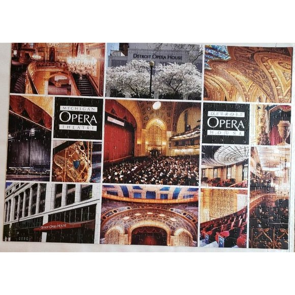 Melissa & Doug DETROIT OPERA HOUSE MICHIGAN THEATRE 500pc Jigsaw Puzzle COMPLETE - Picture 3 of 7